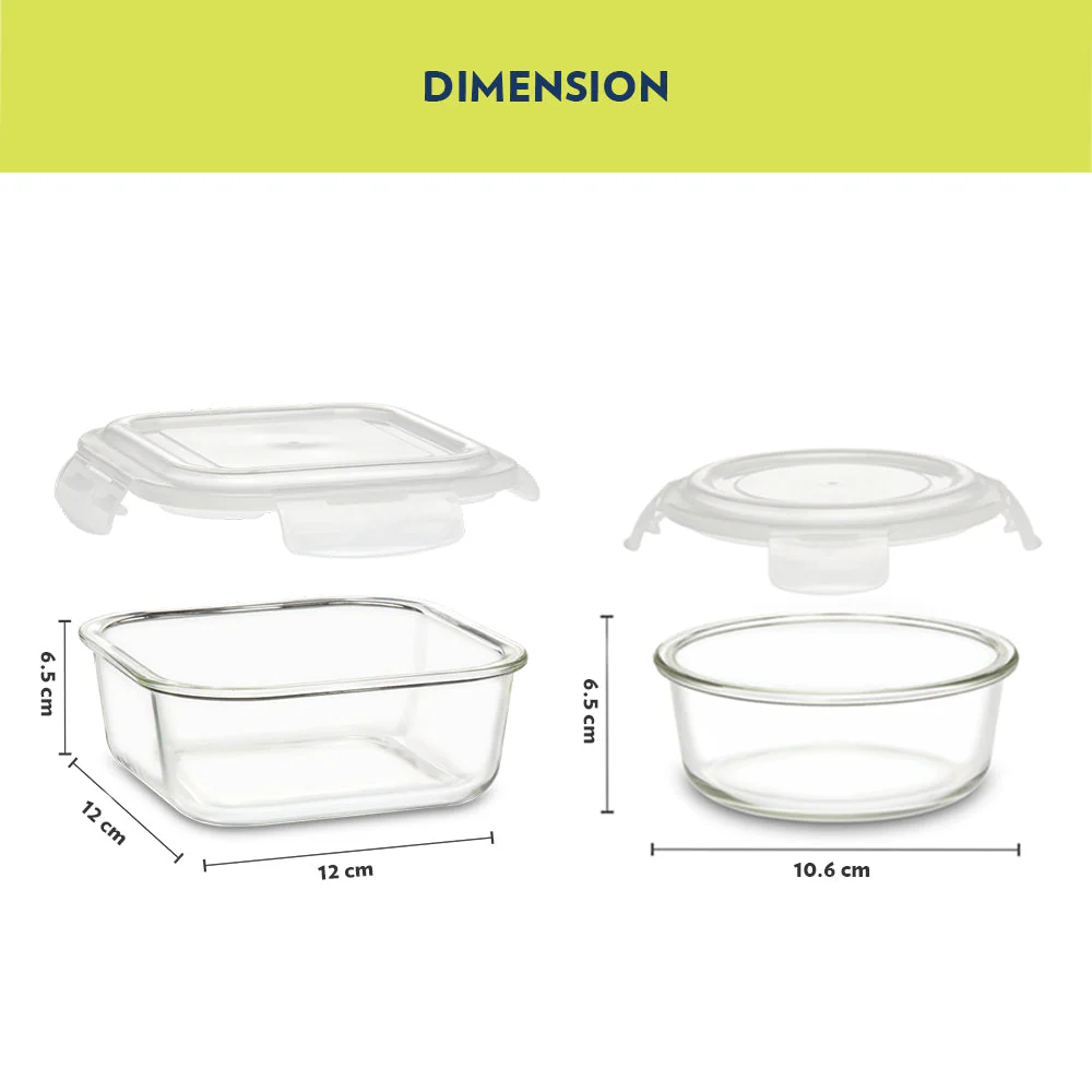 Ace Daisy Universal Glass Lunch Box - Image 3