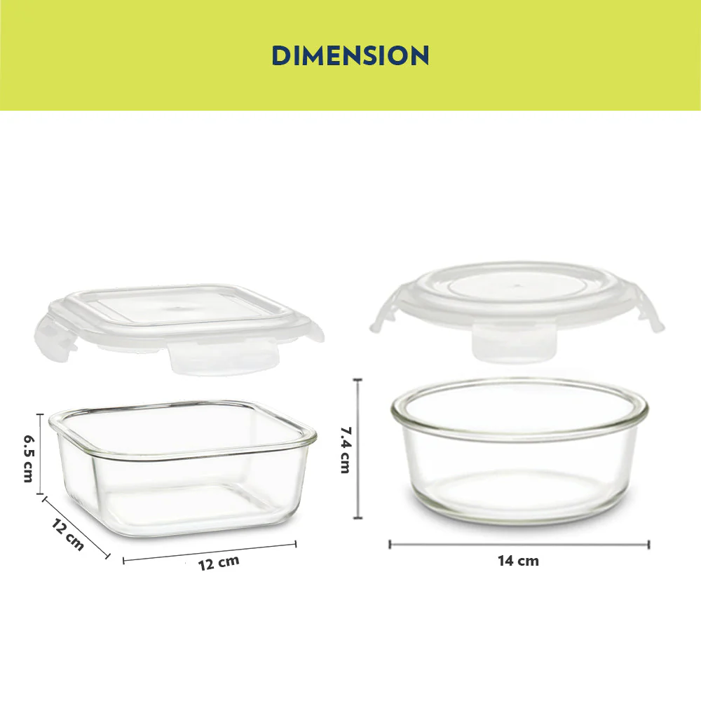 Ace Green Universal Glass Lunch Box - Image 3