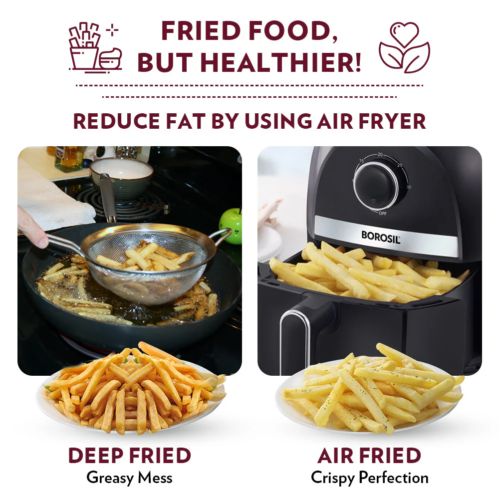 Smart Electric Air Fryer for Healthy Cooking - Image 13