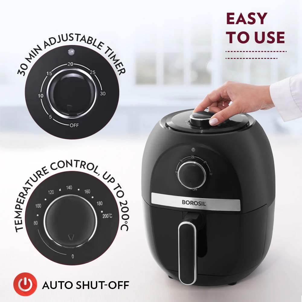 Smart Electric Air Fryer for Healthy Cooking - Image 3