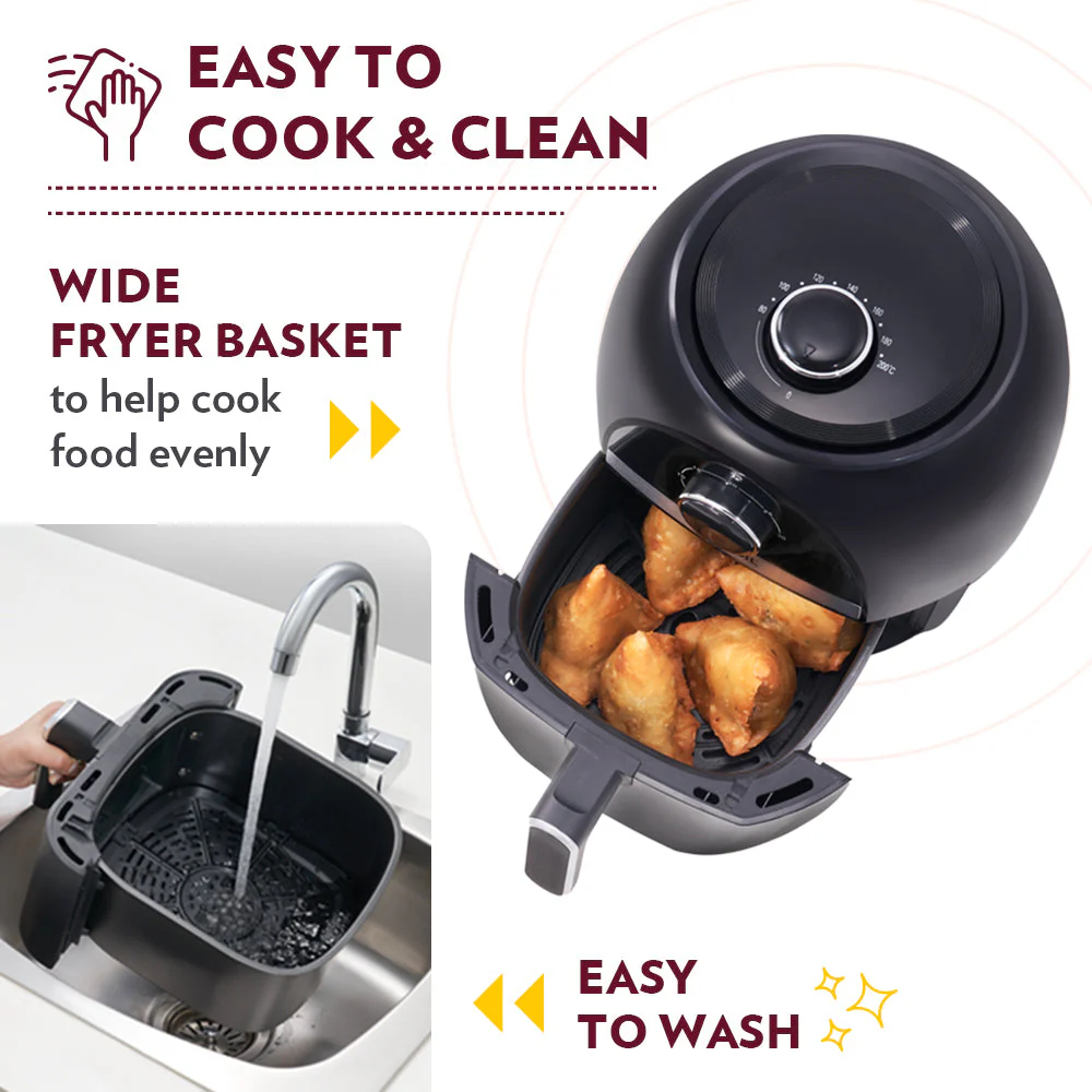 Smart Electric Air Fryer for Healthy Cooking - Image 4