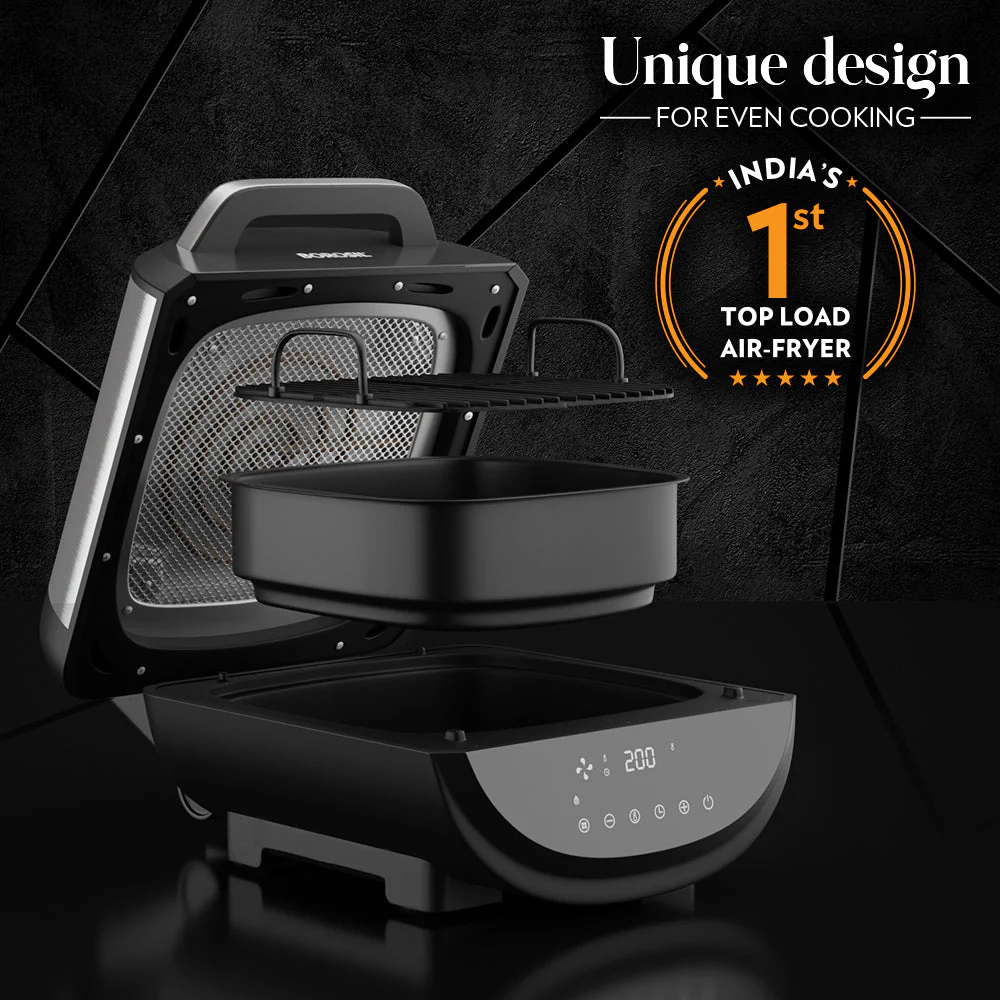 Digital Air FryerWith Touch Controls for Oil-Free Cooking - Image 6