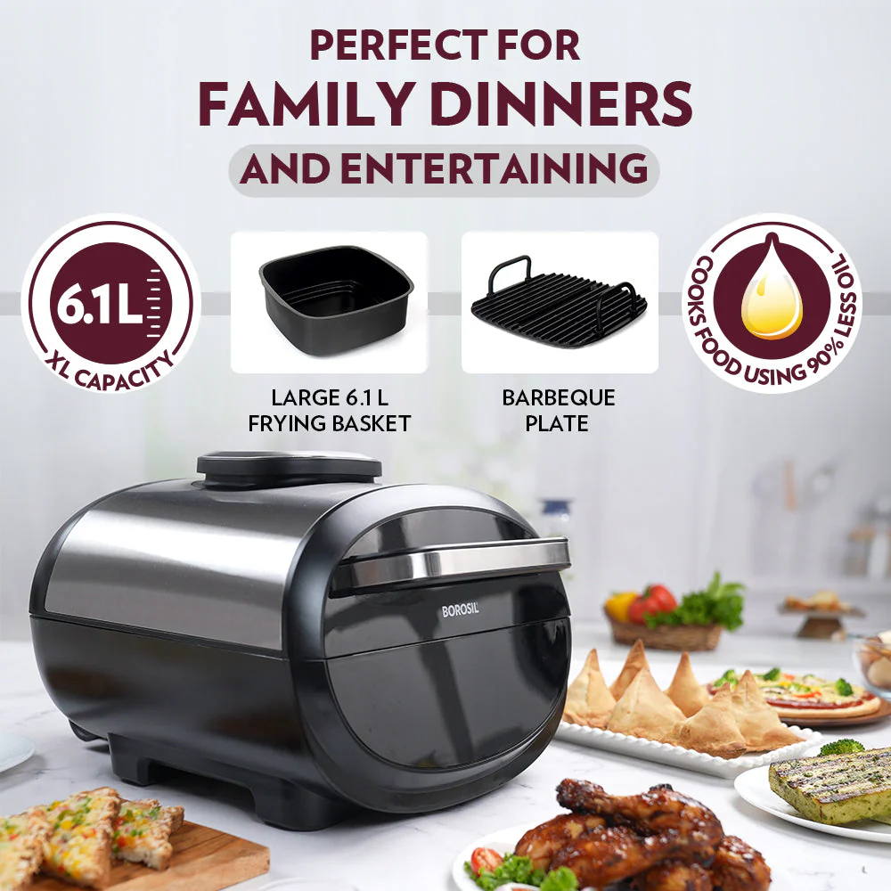Digital Air FryerWith Touch Controls for Oil-Free Cooking - Image 8