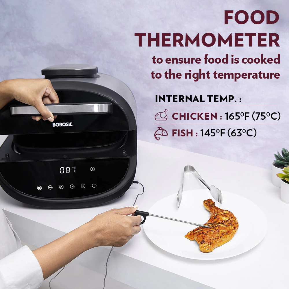 Digital Air FryerWith Touch Controls for Oil-Free Cooking - Image 9