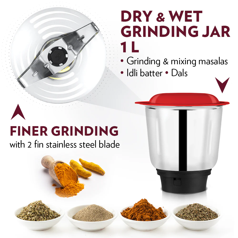 Powerful Mixer Grinder for Everyday Kitchen Use - Image 7