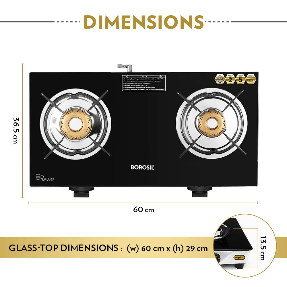 Blaze Glass-top Gas stove - Image 5