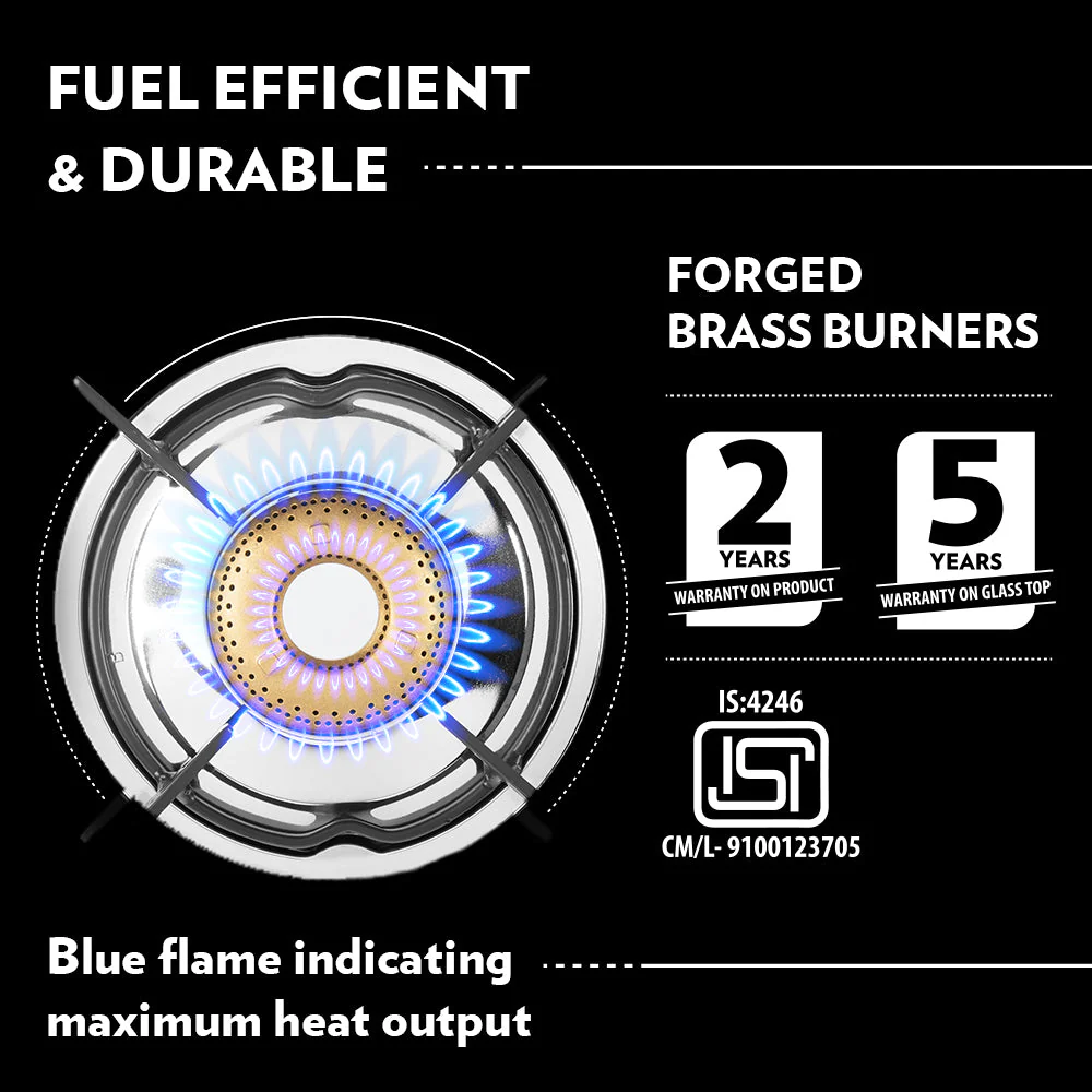 Blaze Glass-top Gas stove - Image 7