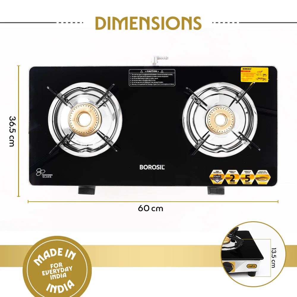 Blaze Glass-top Gas stove - Image 11
