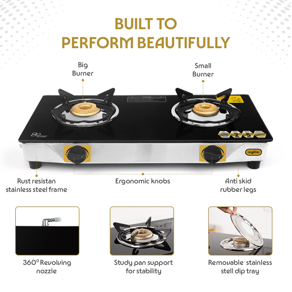 Blaze Glass-top Gas stove - Image 13