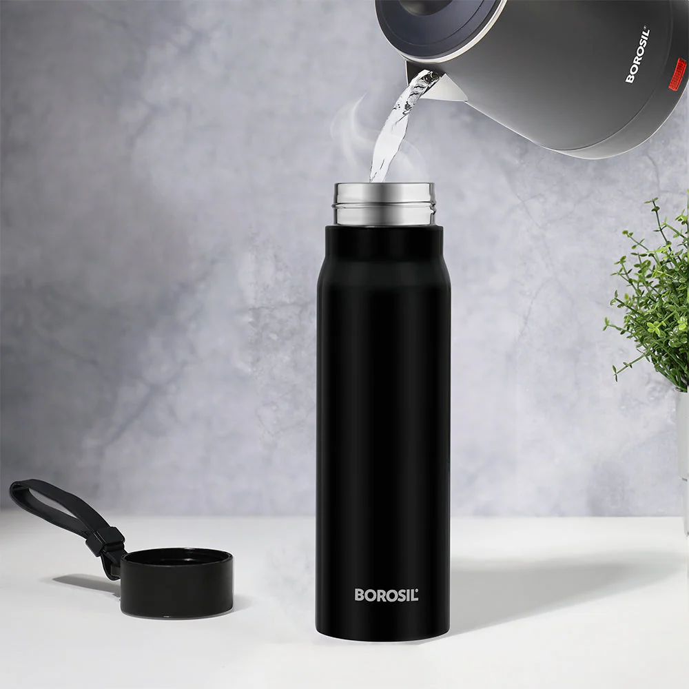 Bliss Bottle, Black, 500 ml - Personalised - Image 4
