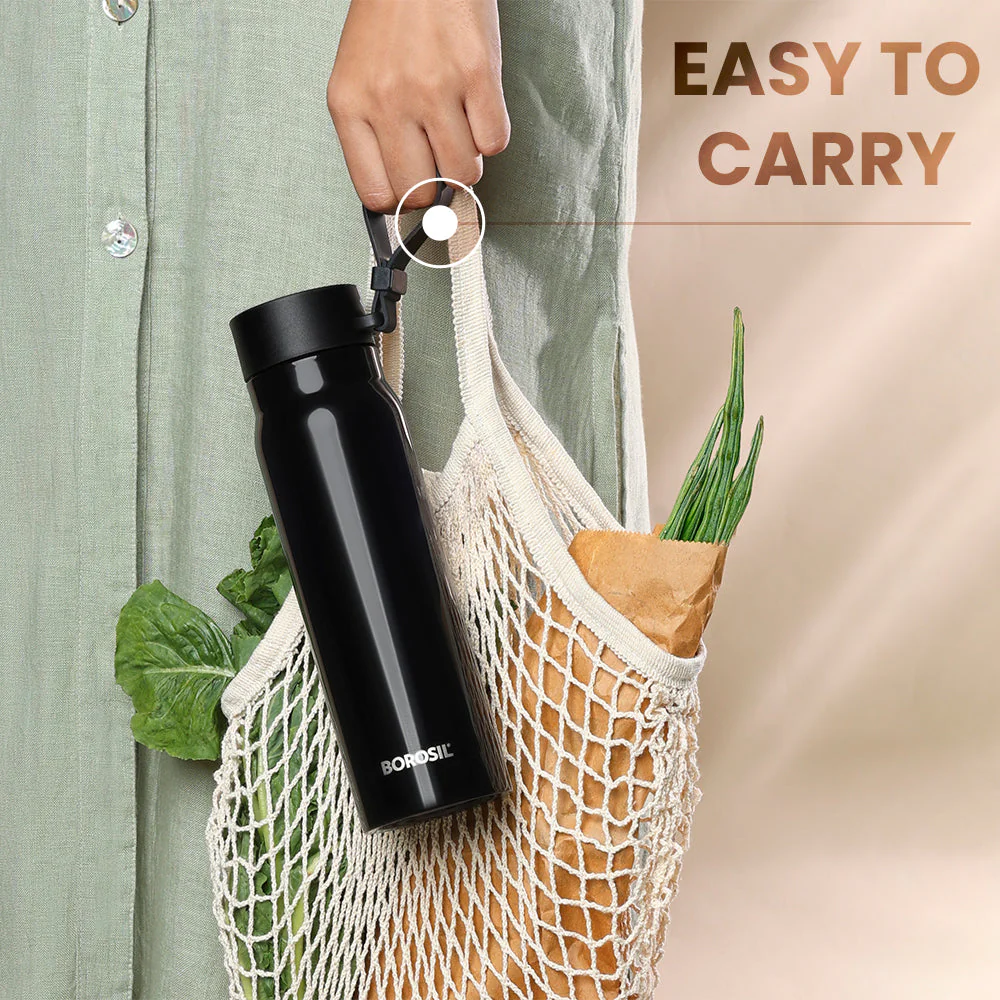 Bliss Bottle, Black, 500 ml - Personalised - Image 7