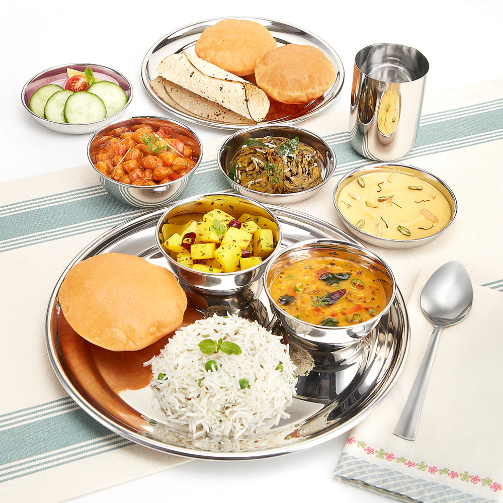 Borosil 51-piece Stainless Steel Dinner Set - Image 6