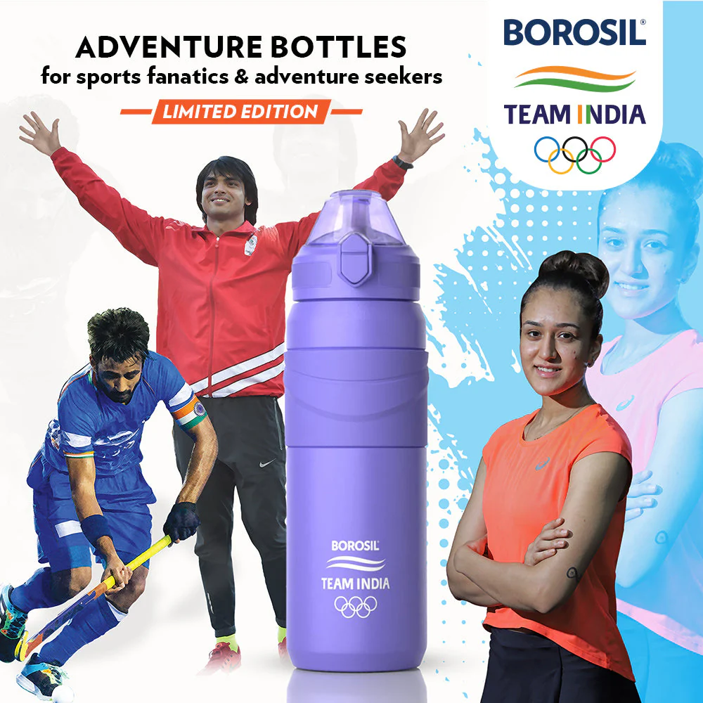 Adventure Double Wall Bottle, Veri Peri - Image 3