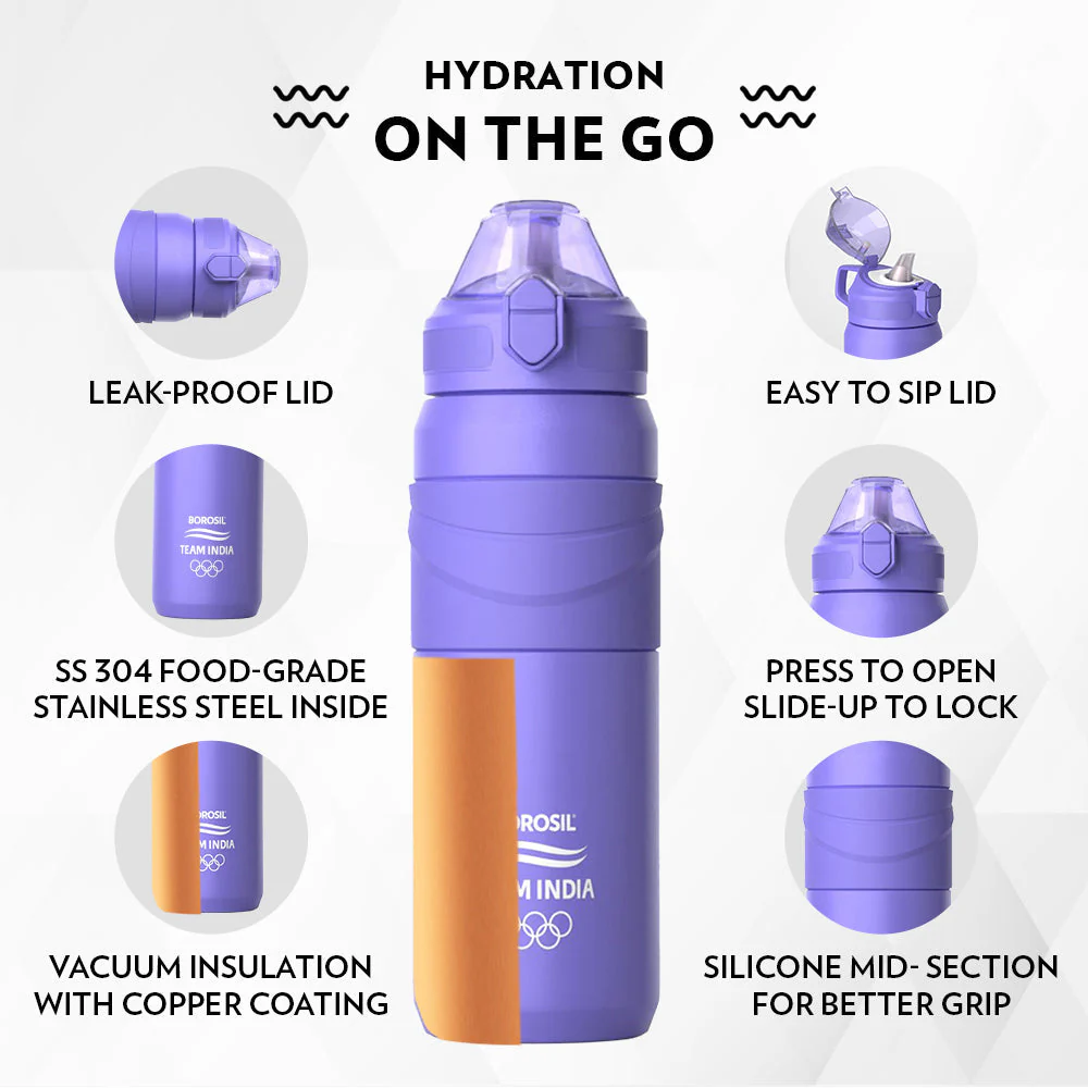 Adventure Double Wall Bottle, Veri Peri - Image 4