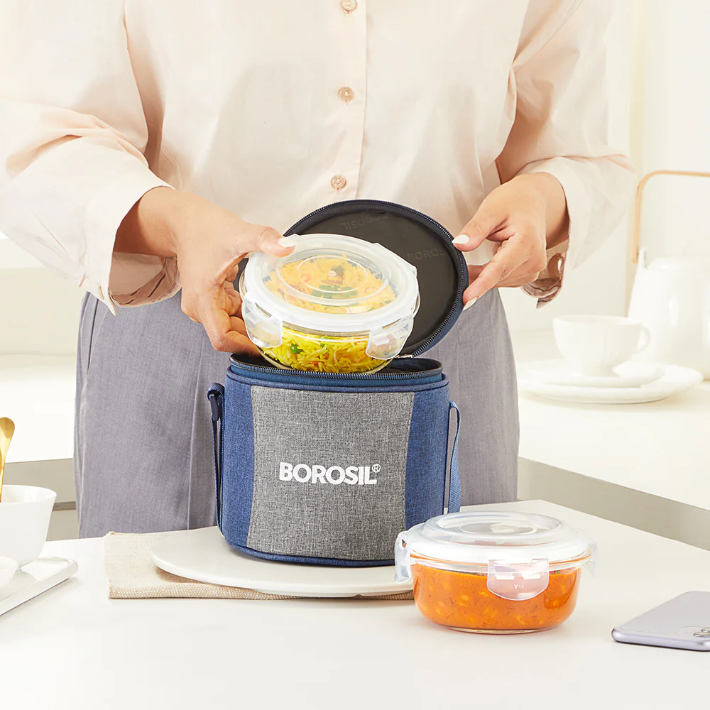 Alora Round Glass Lunch Box - Image 4