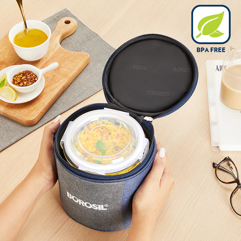 Alora Round Glass Lunch Box - Image 6