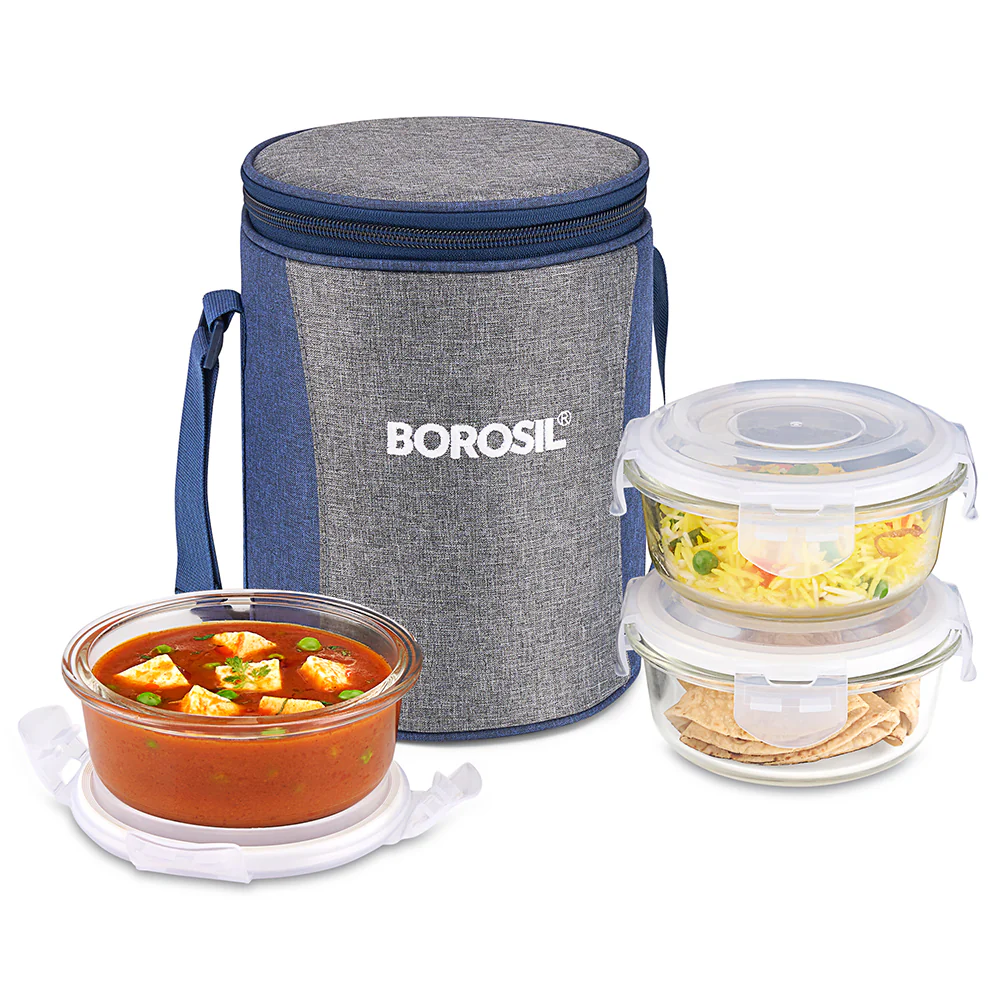 Alora Round Glass Lunch Box - Image 2