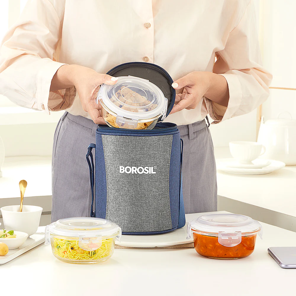Alora Round Glass Lunch Box - Image 4