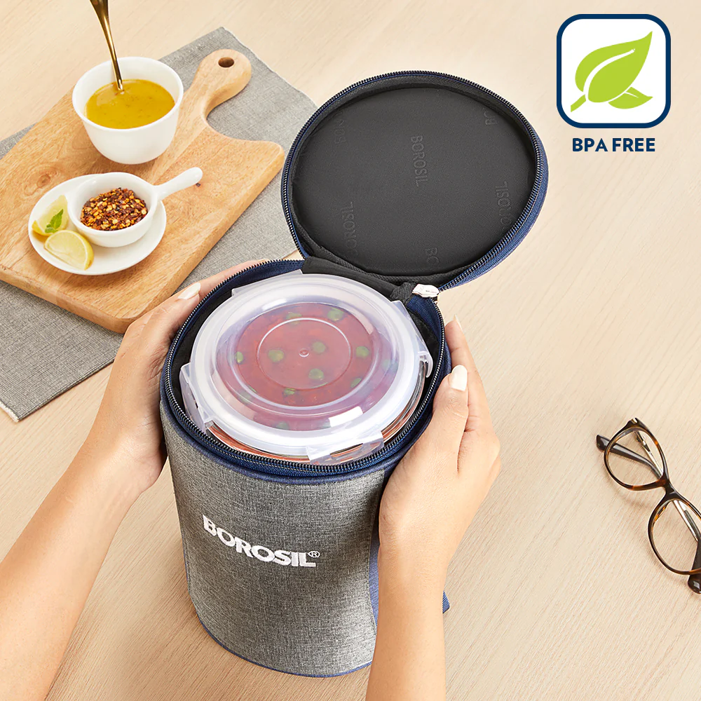 Alora Round Glass Lunch Box - Image 6