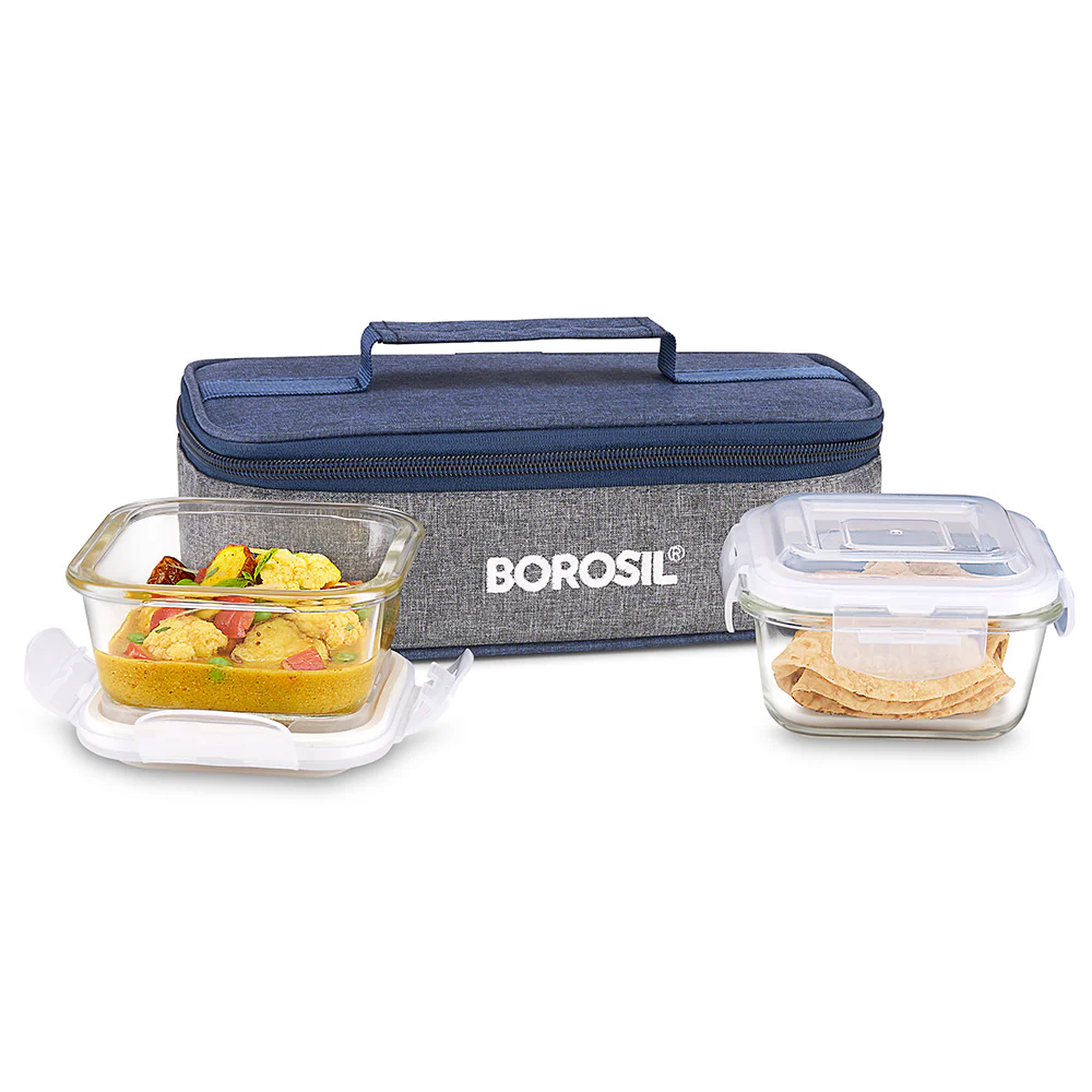 Alora Square Glass Lunch Box - Image 2