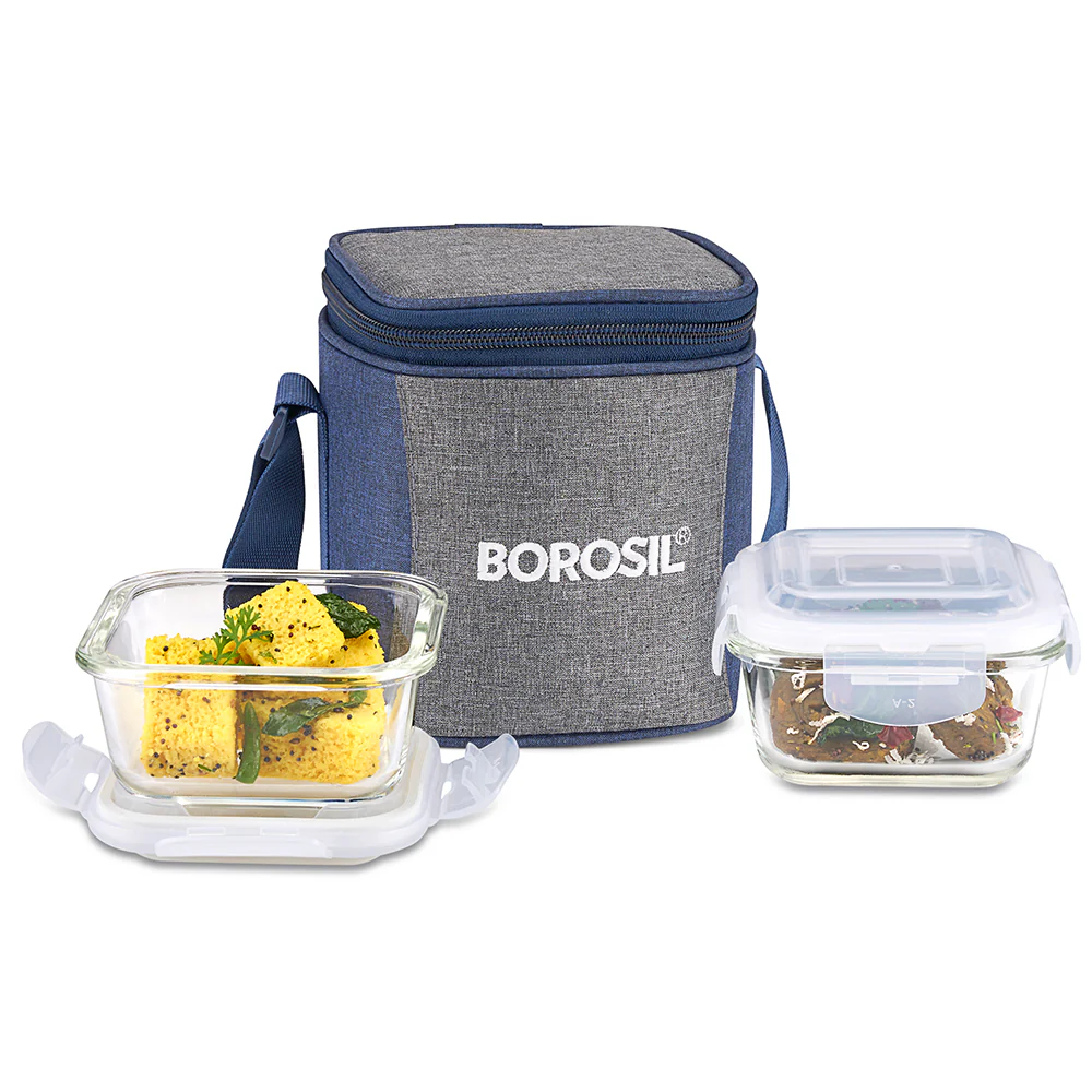 Alora Square Glass Lunch Box - Image 2