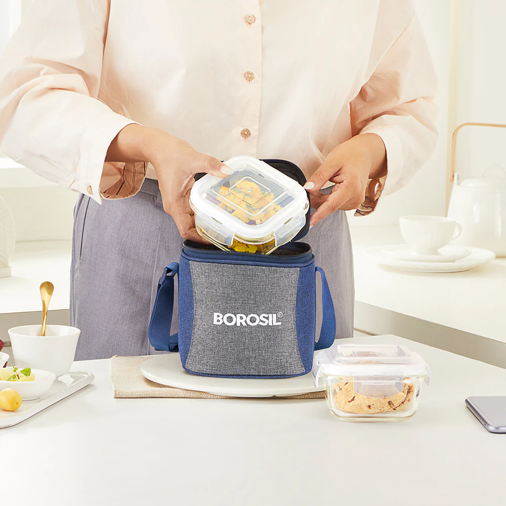 Alora Square Glass Lunch Box - Image 4