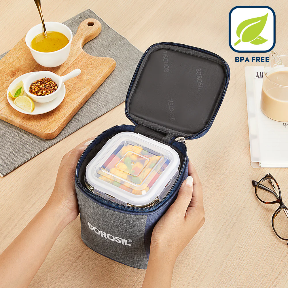 Alora Square Glass Lunch Box - Image 6