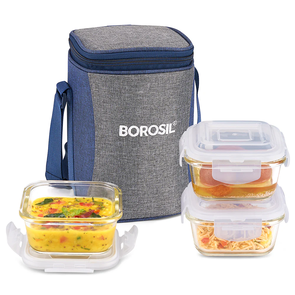 Alora Square Glass Lunch Box - Image 2