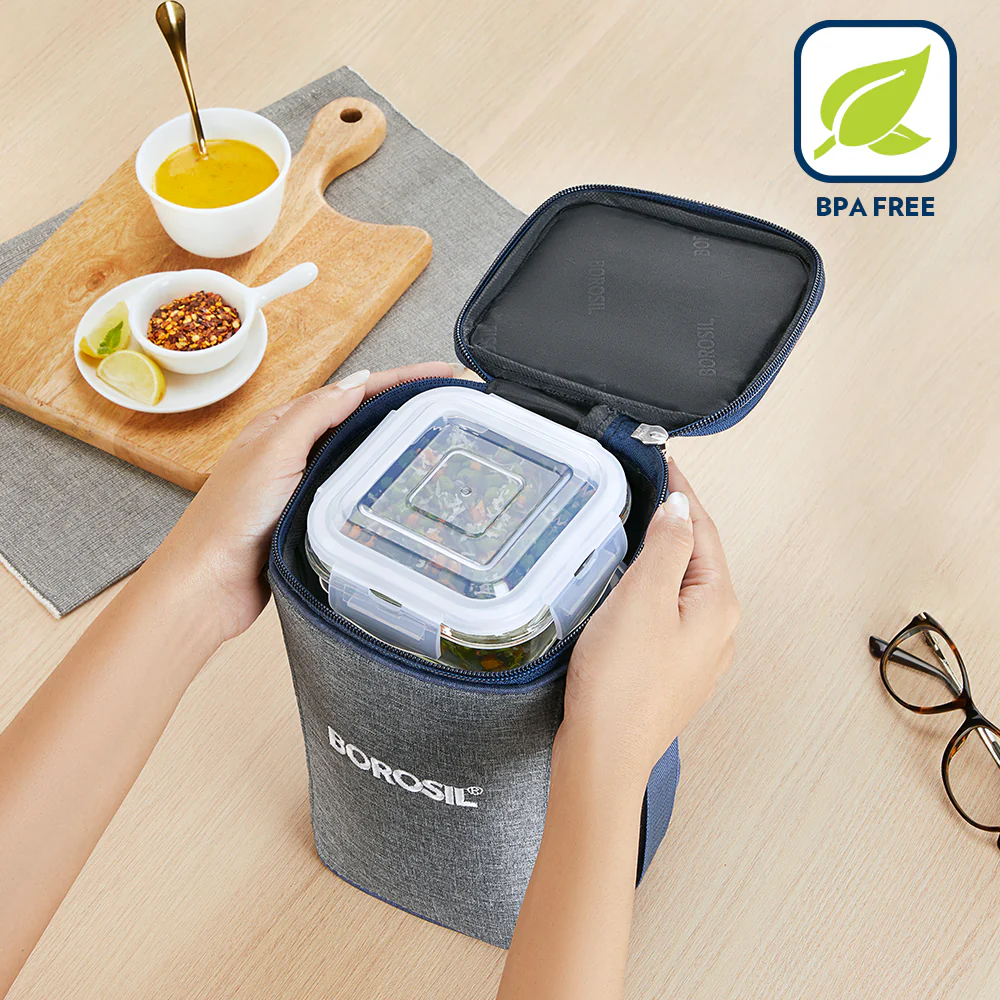 Alora Square Glass Lunch Box - Image 6