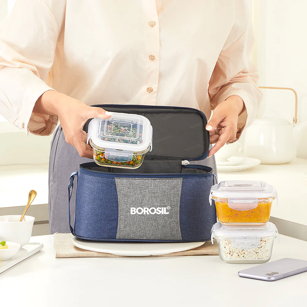 Alora Square Glass Lunch Box - Image 4
