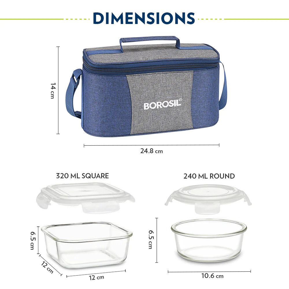 Alora Universal Glass Lunch Box - Image 3