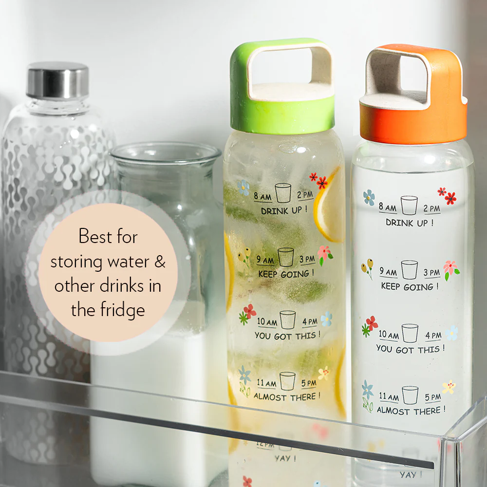 AM PM Clear Glass Bottle - Image 7