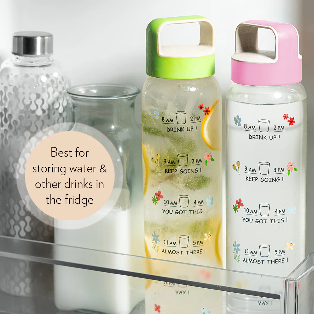 AM PM Clear Glass Bottle - Image 6