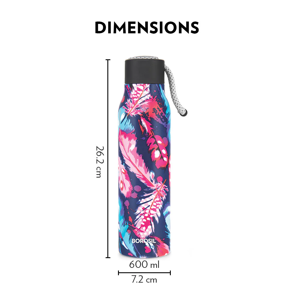 Aquasoul Double Wall Bottle, Vibrant - Image 3
