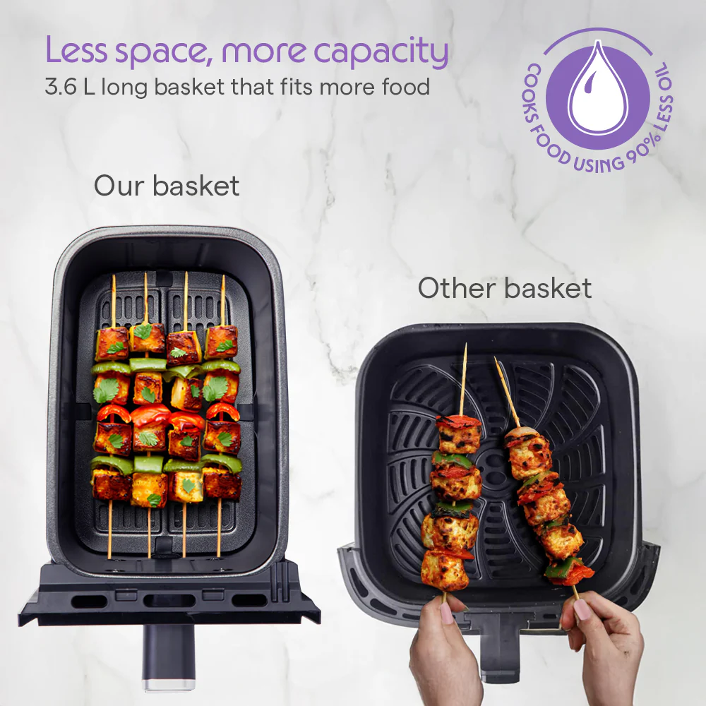 Smart Electric Air Fryer for Healthy Cooking - Image 9
