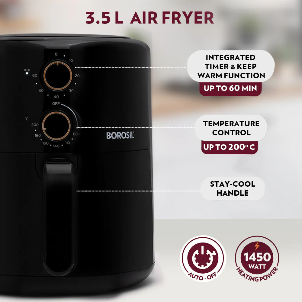 Smart Electric Air Fryer for Healthy Cooking - Image 3