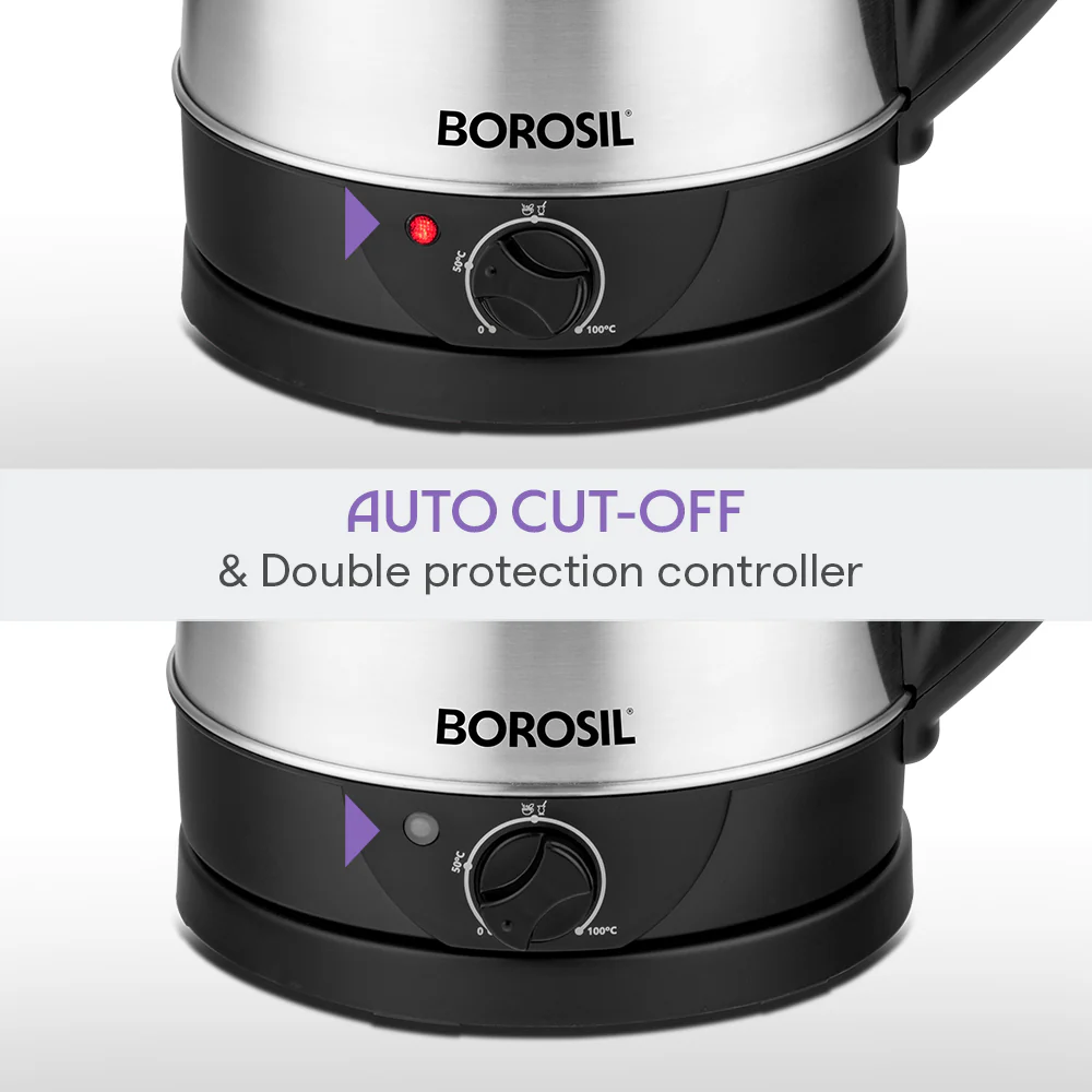 Bioluxe Variable Stainless Steel Electric Kettle - Image 5