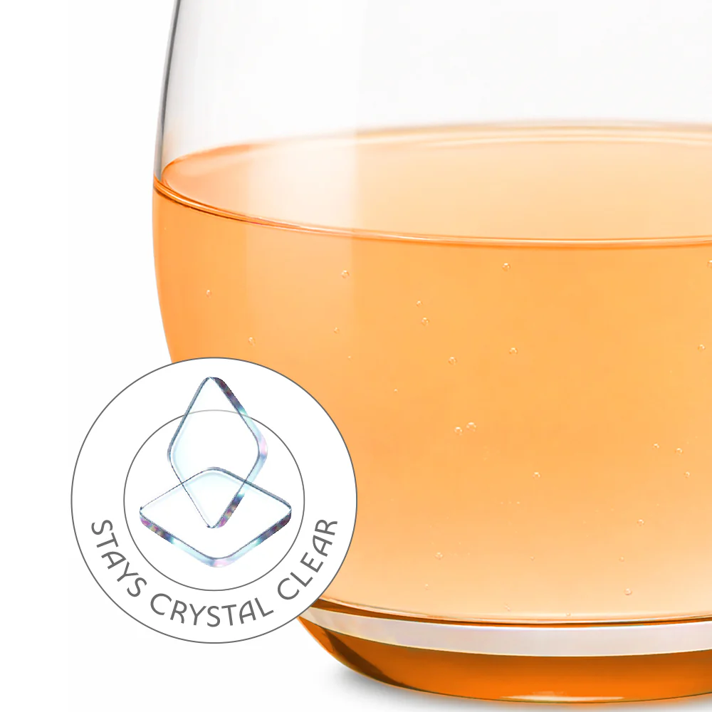 Bliss Glass Tumbler Set, Orange - Image 2