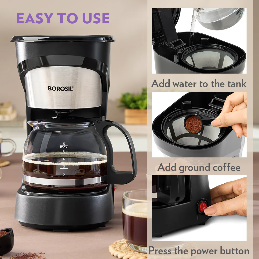 Brew Pro Drip Coffee Maker - Image 4