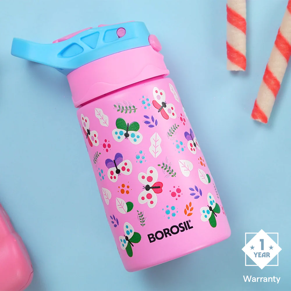 Butterfly Kids Sipper, Pink - Image 4