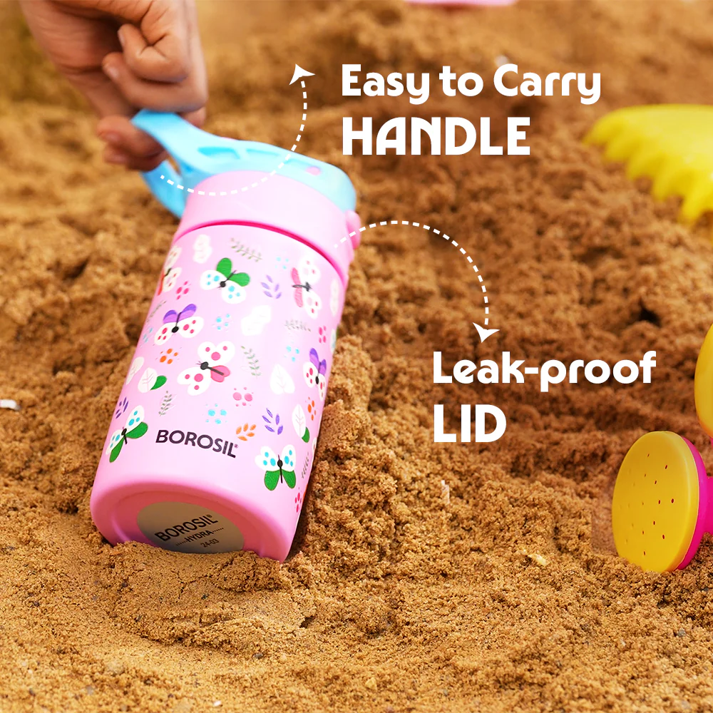 Butterfly Kids Sipper, Pink - Image 9
