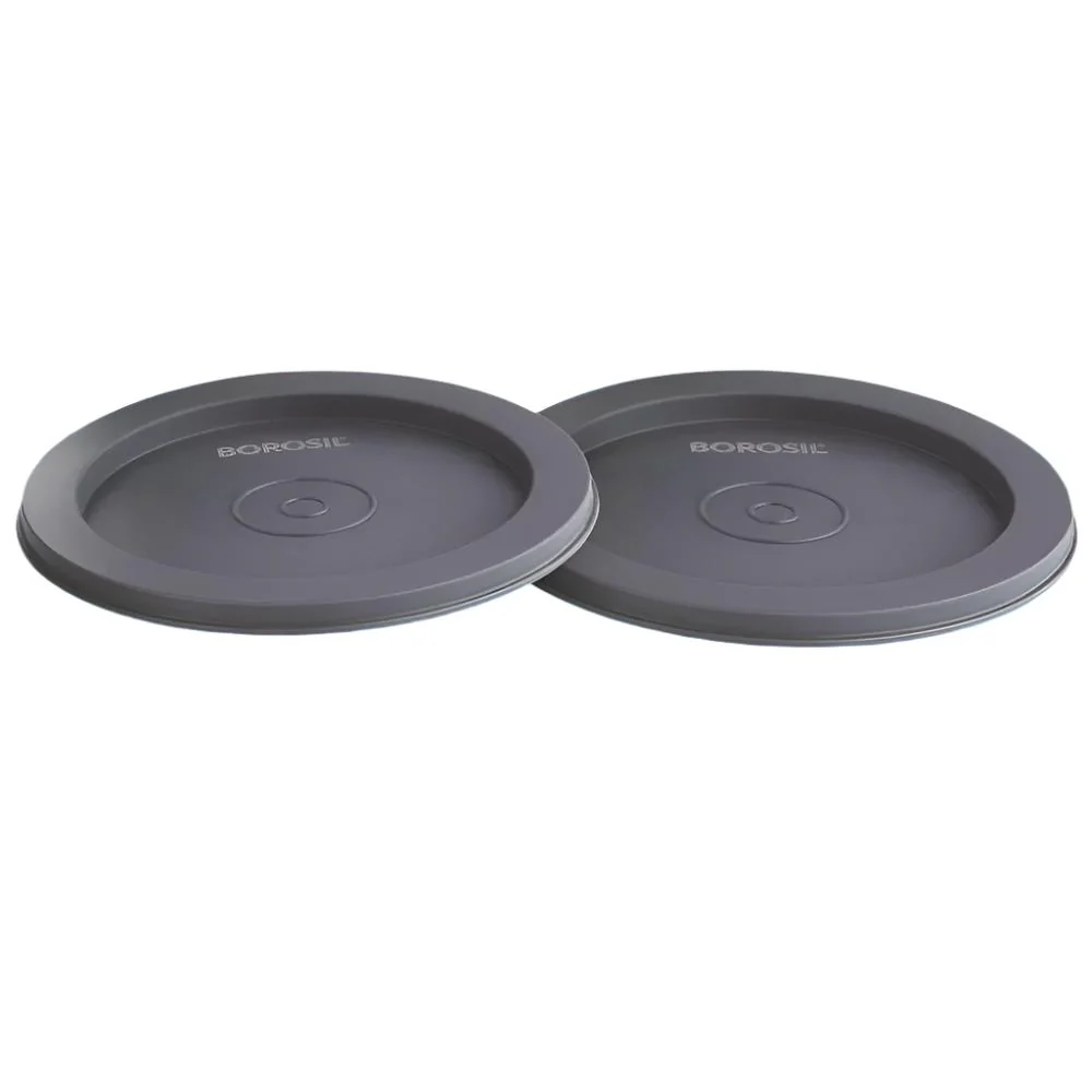 Borosil Carry Fresh Lid, Set of 2, ( for 280ml & 180ml Container) - Image 2