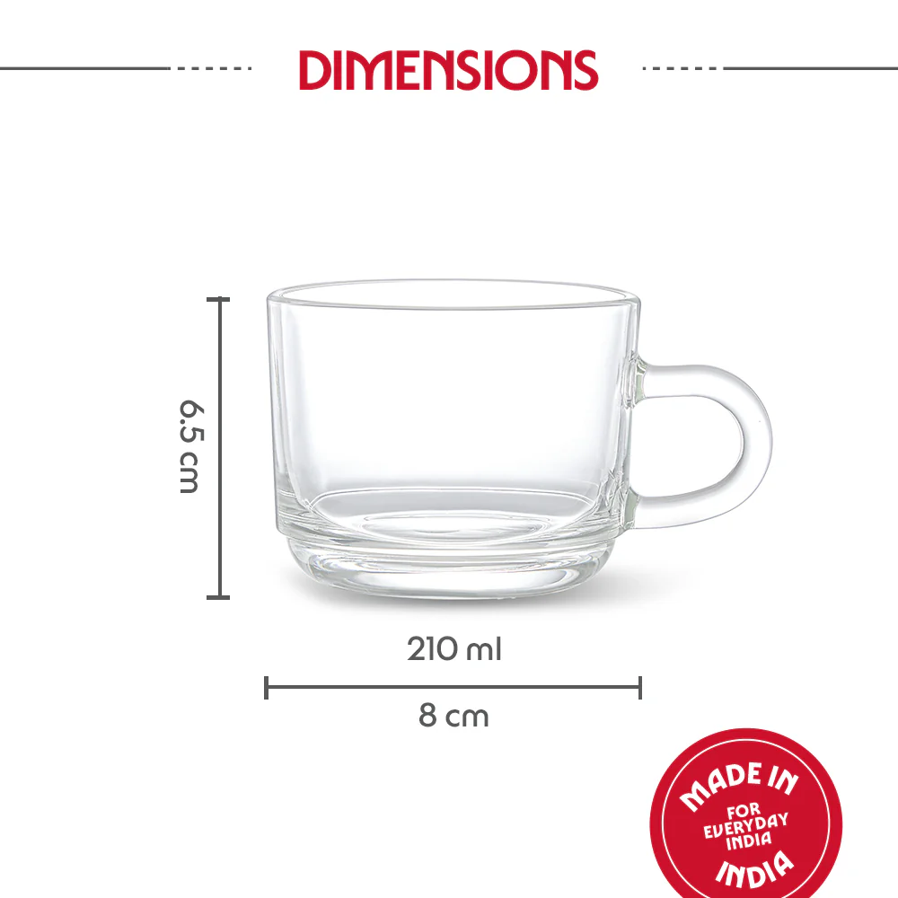 Borosil Chai Time Mug Set - Image 3