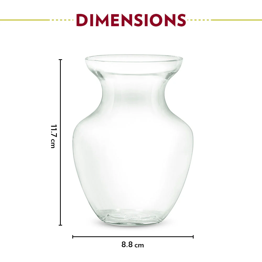 Borosil Charm Vase, 1 Unit - Image 7
