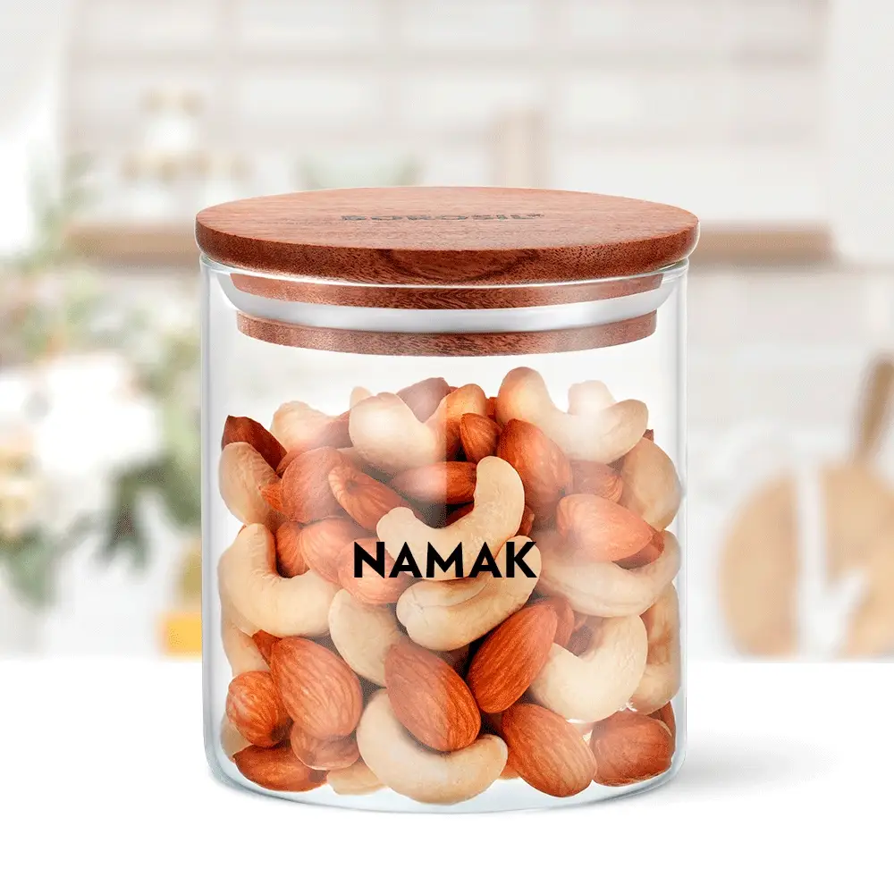 Classic Glass Jar with Wooden Lid, Personalise - Image 3