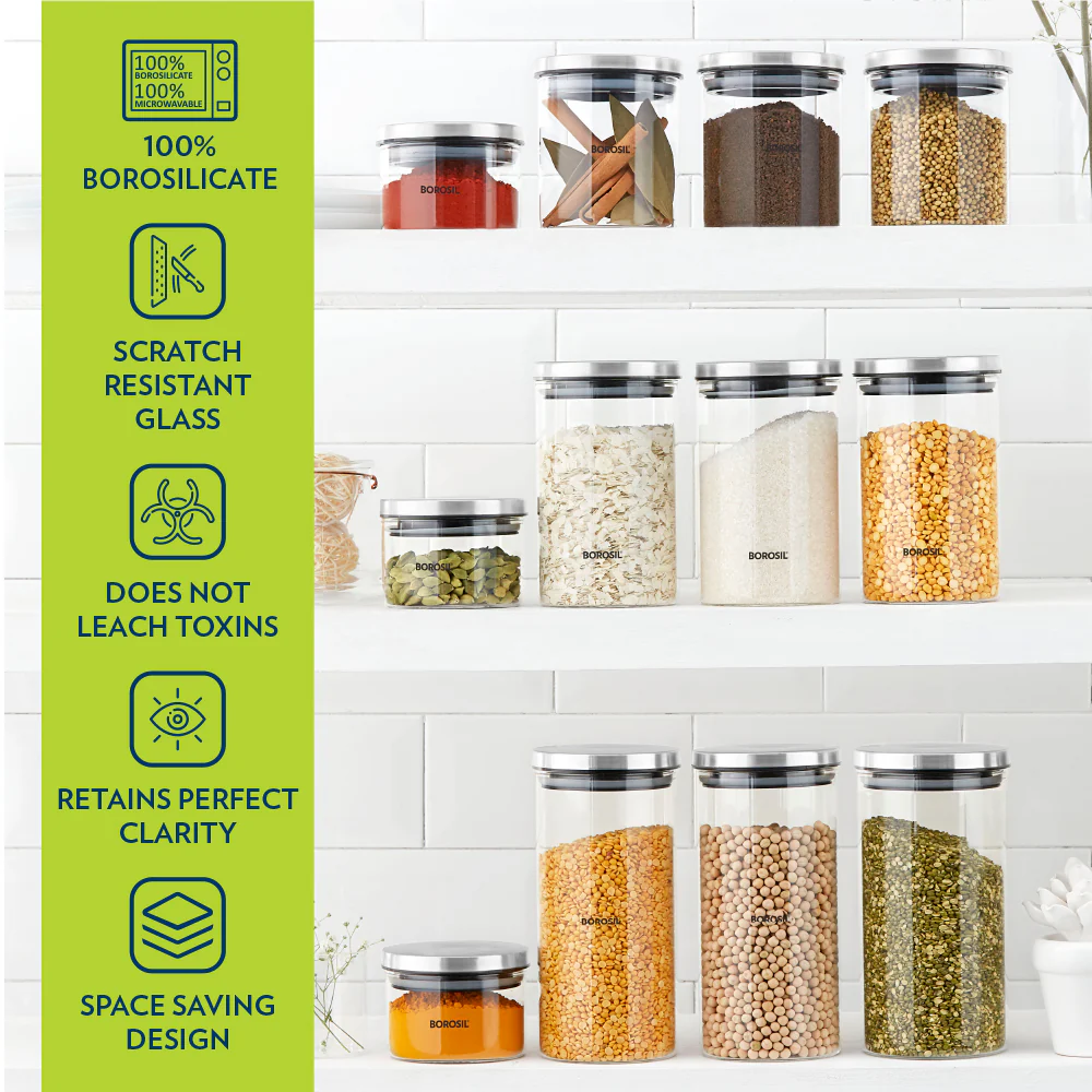 Classic Glass Jar with SS Lid, Personalise - Image 5