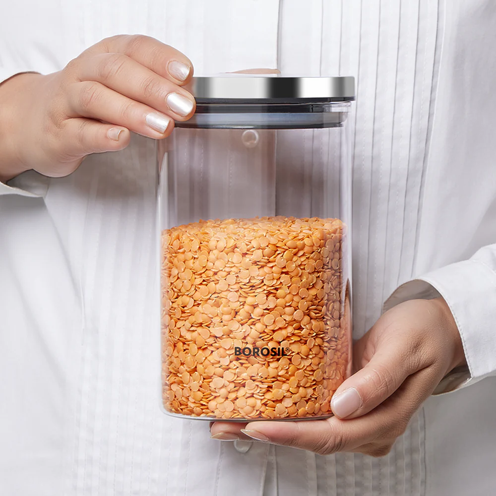 Classic Glass Jar with SS Lid, Personalise - Image 5