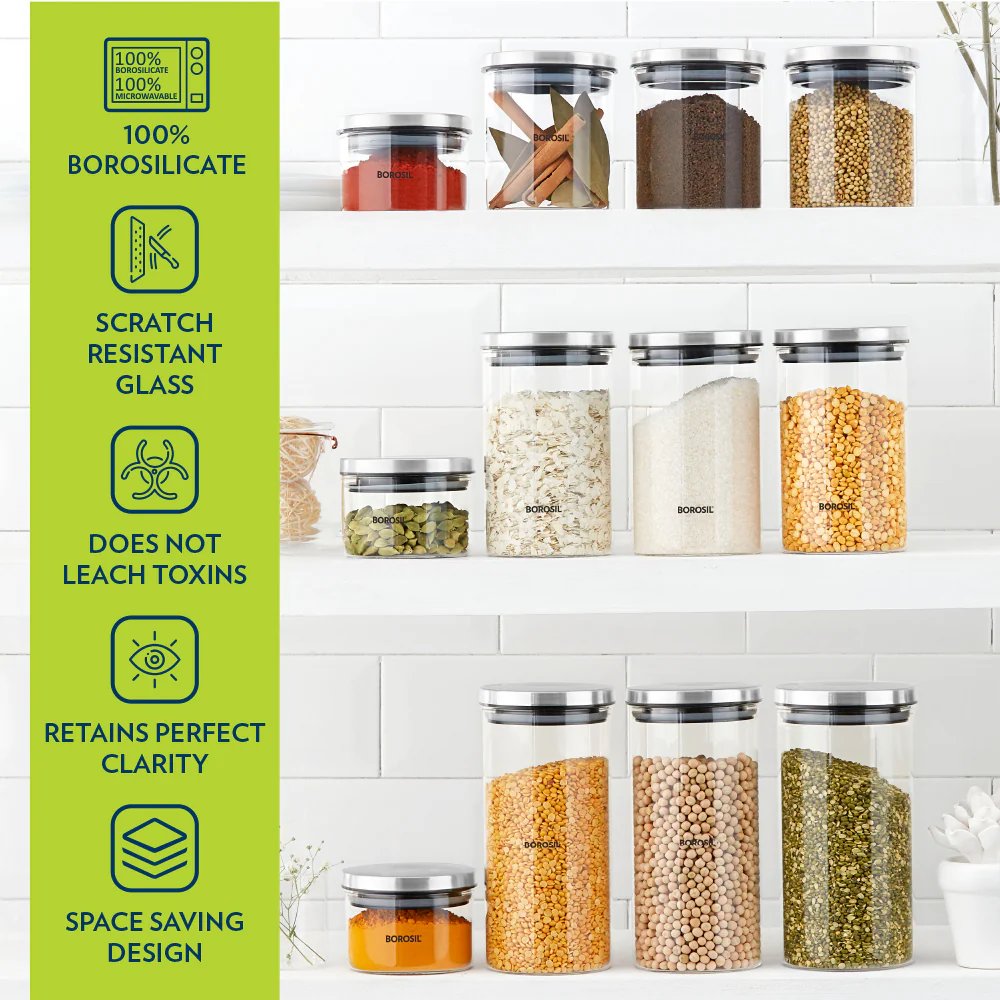 Classic Glass Jar with SS Lid, Personalise - Image 6