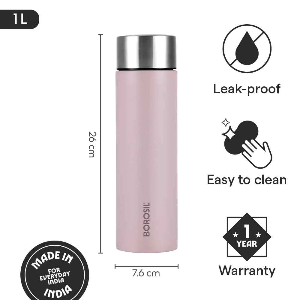 CoolSip Stainless Steel Single Wall Bottle, Lavender - Image 9
