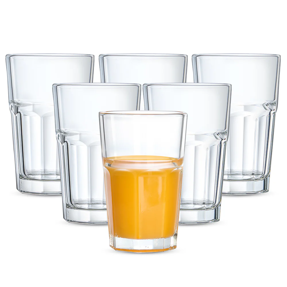 Borosil Crest Glass Tumbler Set - Image 2